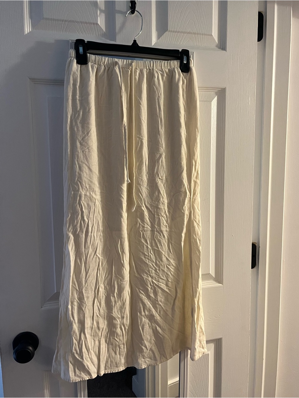 Cream Maxi Skirt